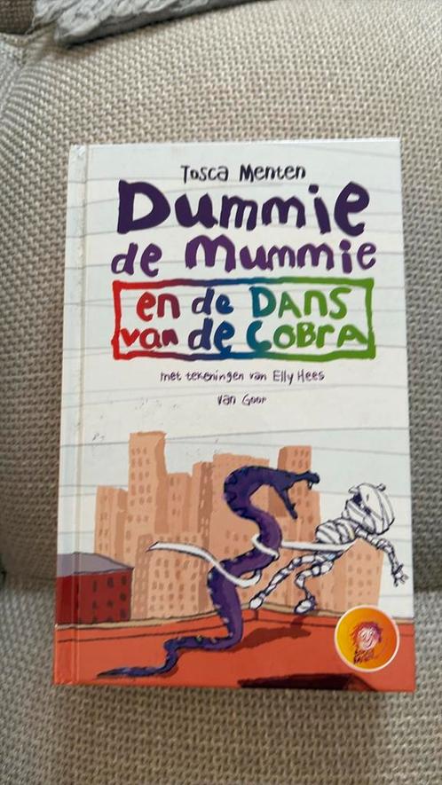 Dummie de Mummie en de dans van de Cobra / Tosca Menten, Boeken, Kinderboeken | Jeugd | 10 tot 12 jaar, Gelezen, Verzenden