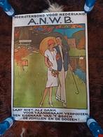 A.N.W.B.  AFFICHE 1928., Verzamelen, Posters, Ophalen of Verzenden, Zo goed als nieuw, A1 t/m A3