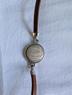 Qoss armband bruin / creme, Sieraden, Tassen en Uiterlijk, Armbanden, Ophalen of Verzenden, Zo goed als nieuw, Bruin
