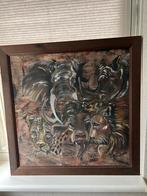 Schilderij Big Five, Ophalen