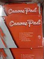 Conda Canvas Pad 23x30cm - 10 vellen, Ophalen of Verzenden, Nieuw, Doek
