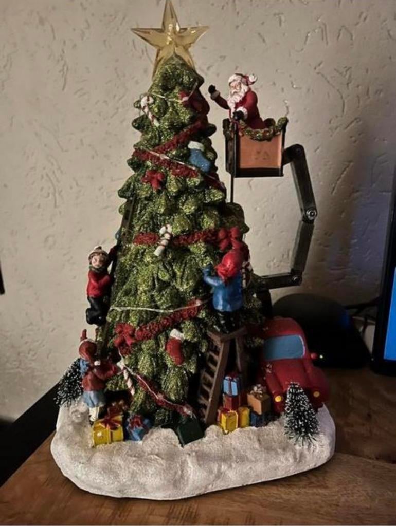 Kerstdorp huisje, Diversen, Kerst, Zo goed als nieuw, Ophalen