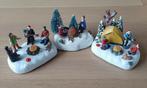 3x leuke kersdorp setjes miniatuur, Ophalen of Verzenden, Zo goed als nieuw