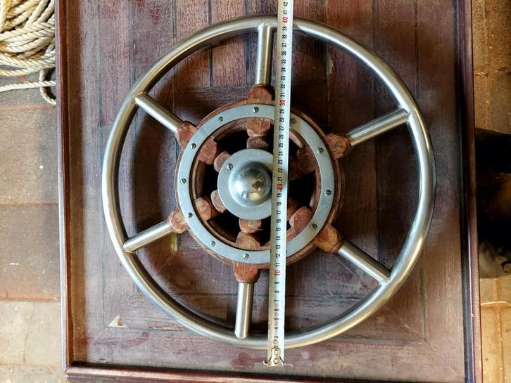 Boot stuurwiel - Klassiek en functioneel, Watersport en Boten, Bootonderdelen, Gebruikt, Zeilboot of Motorboot, Ophalen of Verzenden