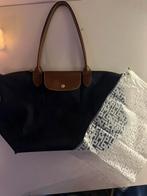 Longchamp Tas L, 30 cm of meer, Blauw, Minder dan 35 cm, Ophalen of Verzenden