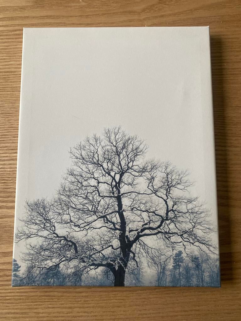 Ikea  canvas wintertafereel  boom, Ophalen of Verzenden, Nieuw, Overige materialen, Minder dan 50 cm