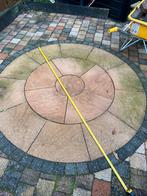 Cirkel Straatwerk Geel Ø192cm 4 cm dik, Tuin en Terras, Ophalen of Verzenden, Gebruikt, 5 tot 10 m², Terrastegels