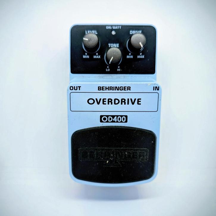 Behringer OD400 Overdrive - Geweldige sound!, Muziek en Instrumenten, Effecten, Gebruikt, Distortion, Overdrive of Fuzz, Ophalen of Verzenden