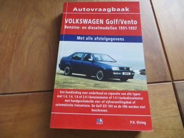 Vraagbaak Volkswagen Golf, Volkswagen Vento +diesel af 1991 beschikbaar voor biedingen