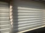 Witte rolgordijnen zebra 332 x 160, Ophalen, 50 tot 100 cm, Zo goed als nieuw, Wit