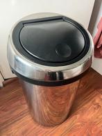 Brabantia prullenbak 60L, Huis en Inrichting, Woonaccessoires | Prullenbakken, 40 liter of meer, Ophalen, Gebruikt, 50 tot 75 cm