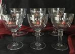 Westmalle Trappist bierglazen België. Geslepen glas. 6 stuks, Verzamelen, Ophalen of Verzenden