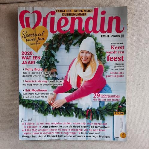 Vriendin magazine Kerst 2020, Boeken, Tijdschriften en Kranten, Zo goed als nieuw, Damesbladen, Ophalen of Verzenden