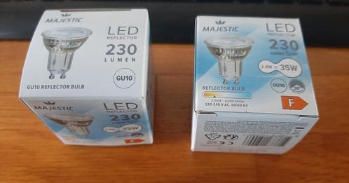 2x Led Majestic Bulb Reflectorlamp G10 2,8 W = 35 W, Huis en Inrichting, Lampen | Losse lampen, Nieuw, Led-lamp, Minder dan 30 watt
