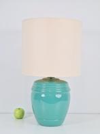 Vintage Laura Ashley tafellamp Porselein Pastel groen 1980, Huis en Inrichting, Overige materialen, N, N, Vintage