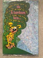 Marsupilami : grote kaart + envelop, Verzamelen, Ophalen of Verzenden, Overige figuren, Nieuw, Plaatje, Poster of Sticker