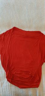 Oversized shirt MC Planet rood maat 42, Maat 42/44 (L), Ophalen of Verzenden, Zo goed als nieuw, Korte mouw
