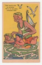 Carol Voges.  Ned. Illustratoren en striptekenaars.  1943., Verzenden, 1940 tot 1960, Gelopen, Overige thema's