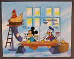 DISNEY =mooi bl.v =MICKEY en DONALD=GAMBIA-YBF10, Verzenden, Postfris, Overige thema's