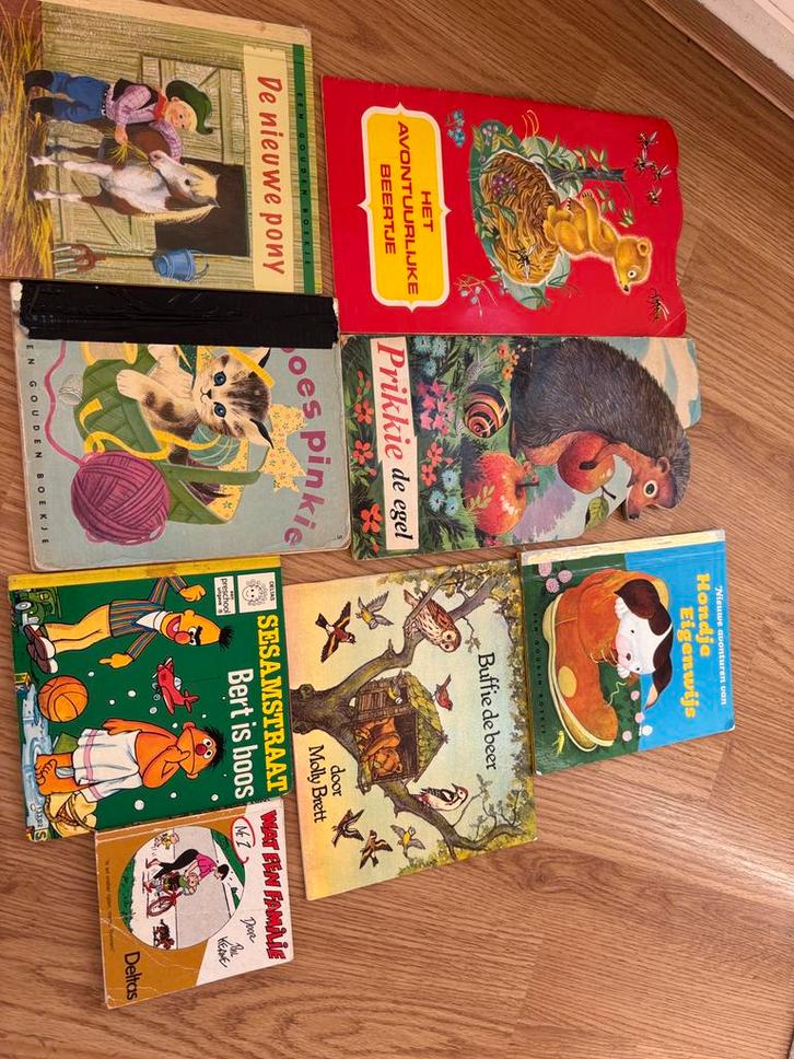 Bundel oudere kinderboeken, Boeken, Kinderboeken | Kleuters, Gelezen, Fictie algemeen, Gouden boekje, Ophalen of Verzenden