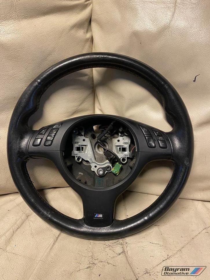 Bmw E46 E39 m3 m5 stuur mf sportstuur 3-serie 5-serie m3 x5, Auto-onderdelen, Besturing, BMW, Gebruikt, Ophalen of Verzenden