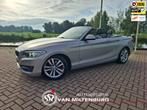 BMW 2-serie Cabrio 220i High Executive Leer Stoelverw. Clima, Auto's, Gebruikt, 4 cilinders, Cabriolet, 4 stoelen
