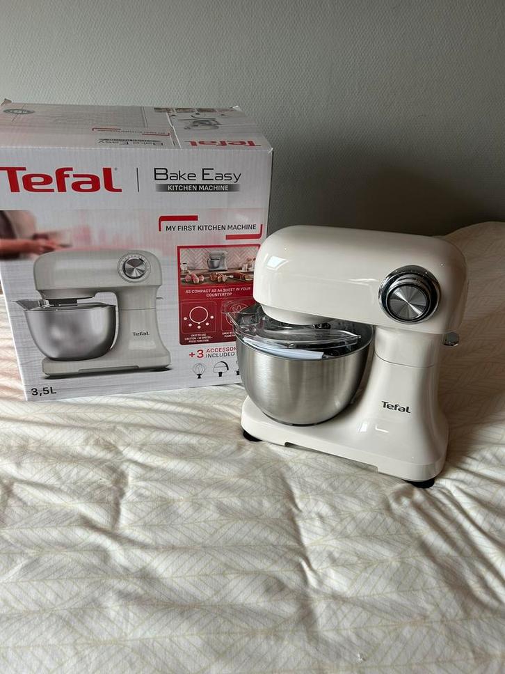 Leuke keukenmachine van Tefal, Witgoed en Apparatuur, Keukenmixers, Nieuw, 3 tot 4 liter, 3 snelheden of meer, Vaatwasserbestendig