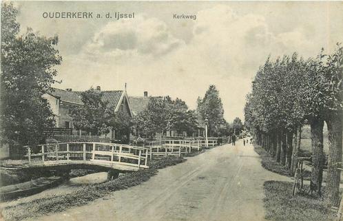 (701-334-037) Ouderkerk ad Ijssel Kerkweg, Verzamelen, Ansichtkaarten | Nederland, Zuid-Holland, Verzenden