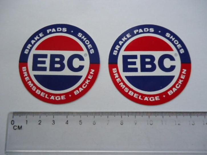 sticker oud EBC origineel race auto  autosport motorsport, Verzamelen, Stickers, Zo goed als nieuw, Bedrijf of Vereniging, Ophalen of Verzenden