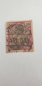 6578 deutsches reich 1899 reichspost germania rood 50, Postzegels en Munten, Postzegels | Europa | Duitsland, Verzenden, Duitse Keizerrijk