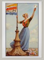 PHILIPS Unieke Kunst Poster gloeilamp affiche Reclame, Verzenden