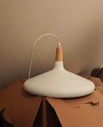 Hanglamp wit, Huis en Inrichting, Lampen | Hanglampen, Ophalen, Zo goed als nieuw, Minder dan 50 cm