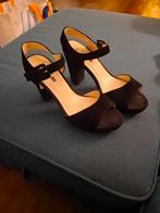 Zwarte pumps maat 38, Ophalen of Verzenden, Zo goed als nieuw, Zwart, Pumps