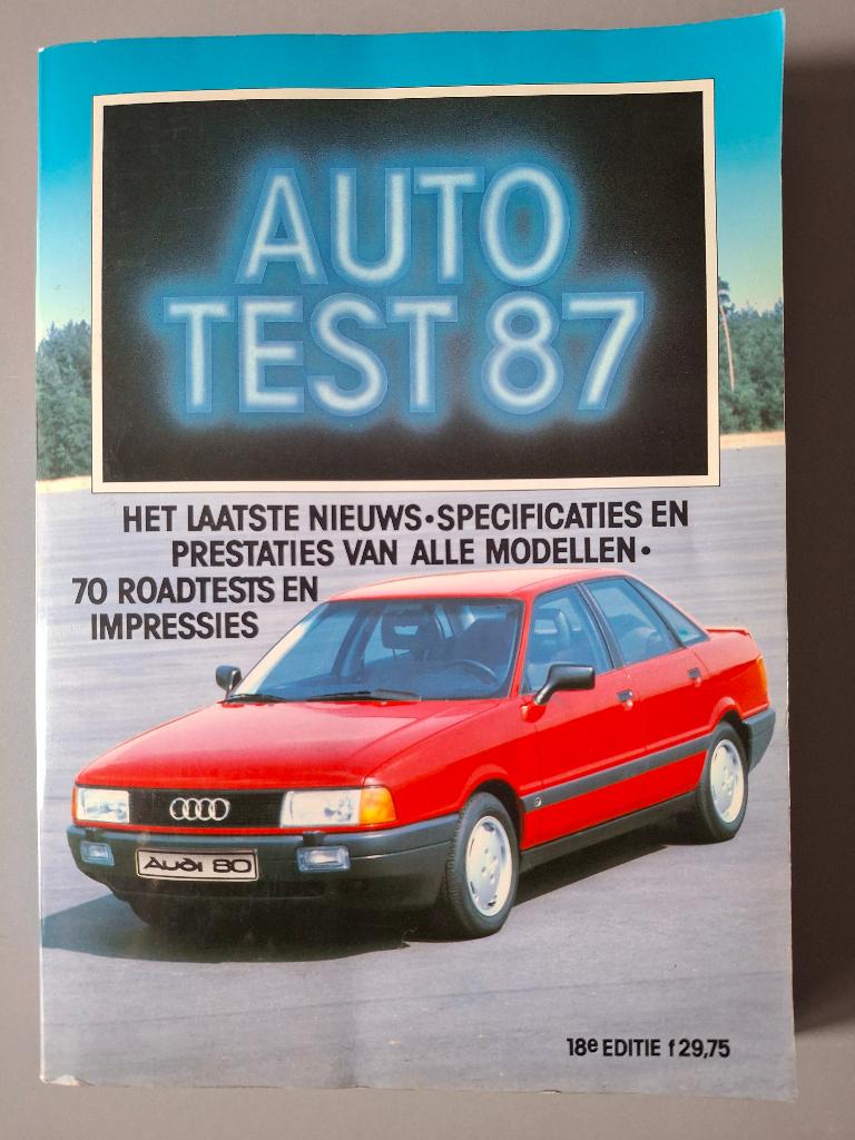 Boek Auto Test 87, Ophalen of Verzenden, Gelezen, Algemeen