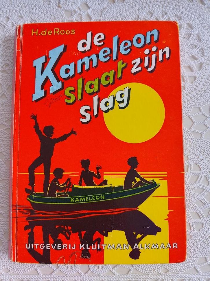 De kameleon slaat zijn slag. H. de Roos. 3e druk, Boeken, Kinderboeken | Jeugd | 10 tot 12 jaar, Gelezen, Fictie, Ophalen of Verzenden