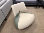 Nieuw Leolux Pallone fauteuil leer Groen design stoel