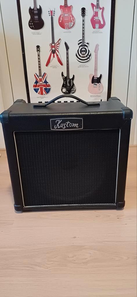 Kustom Versterker - 12 Gauge, Muziek en Instrumenten, Versterkers | Bas en Gitaar, Gebruikt, Gitaar, Minder dan 50 watt, Ophalen