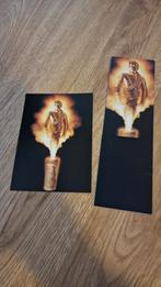 Michael Jackson Mystery Drink Promo Kaart & Display, Ophalen of Verzenden, Gebruikt, Foto of Kaart