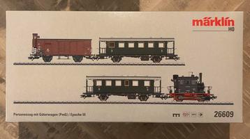 Märklin HO 26609 Personentrein met goederenwagen (PmG) beschikbaar voor biedingen