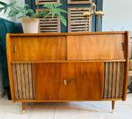 Mid Century Telefunken audiomeubel/drankkabinet, Antiek en Kunst, Ophalen