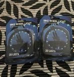 2 blauw kleurige fiets wielverlichting, Ophalen of Verzenden, Nieuw