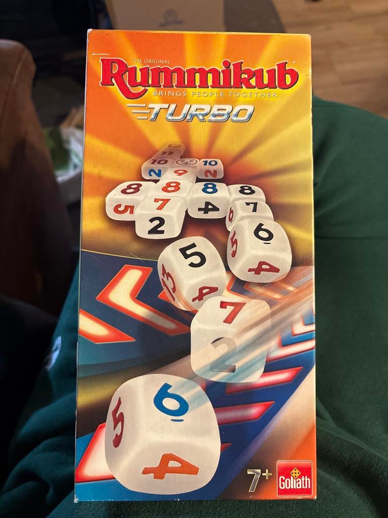 Rummikub Turbo Dobbelspel - Nieuwstaat!, Een of twee spelers, Ophalen of Verzenden, Zo goed als nieuw, Reisspel