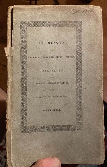 De mensch in het laatste tijdperk zijns levens - Th.v.Spall beschikbaar voor biedingen