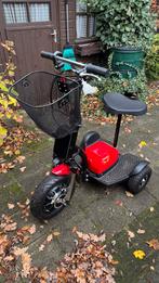 Briski scootmobiel elektrisch 25 kmh rood, Gebruikt, 26 t/m 35 km, 16 km/u of meer, Ophalen