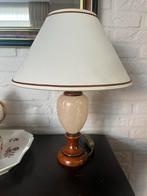 Vintage Schemerlampje met Stoffen Kap, Ophalen, Gebruikt, Stof, Minder dan 100 cm
