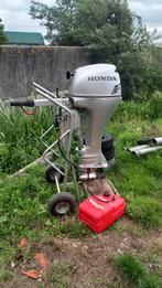 Honda 10pk 4-takt langstaart buitenboordmotor, Watersport en Boten, Buiten- en Binnenboordmotoren, 10 tot 30 pk, Gebruikt, Viertaktmotor