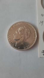 2 1/2 gulden wilhelmina 1938 grof haar kavel nr 61, Postzegels en Munten, Munten | Nederland, Verzenden, Zilver, Koningin Wilhelmina