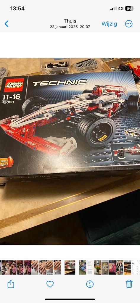 Lego Technic 42000 Formula 1 Racer - Complete Set, Kinderen en Baby's, Speelgoed | Duplo en Lego, Zo goed als nieuw, Lego, Complete set