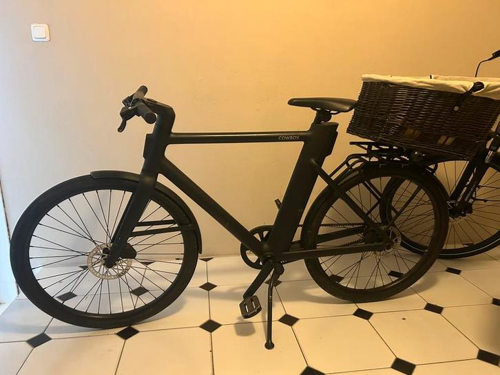 Cowboy C4 (Black) – Inclusief stevige hondenmand, Fietsen en Brommers, Elektrische fietsen, Cowboy, 55 tot 59 cm, Ophalen