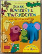 Leuke knutsel projecgen met papier en karton, Ophalen of Verzenden, Zo goed als nieuw, Knutselwerk